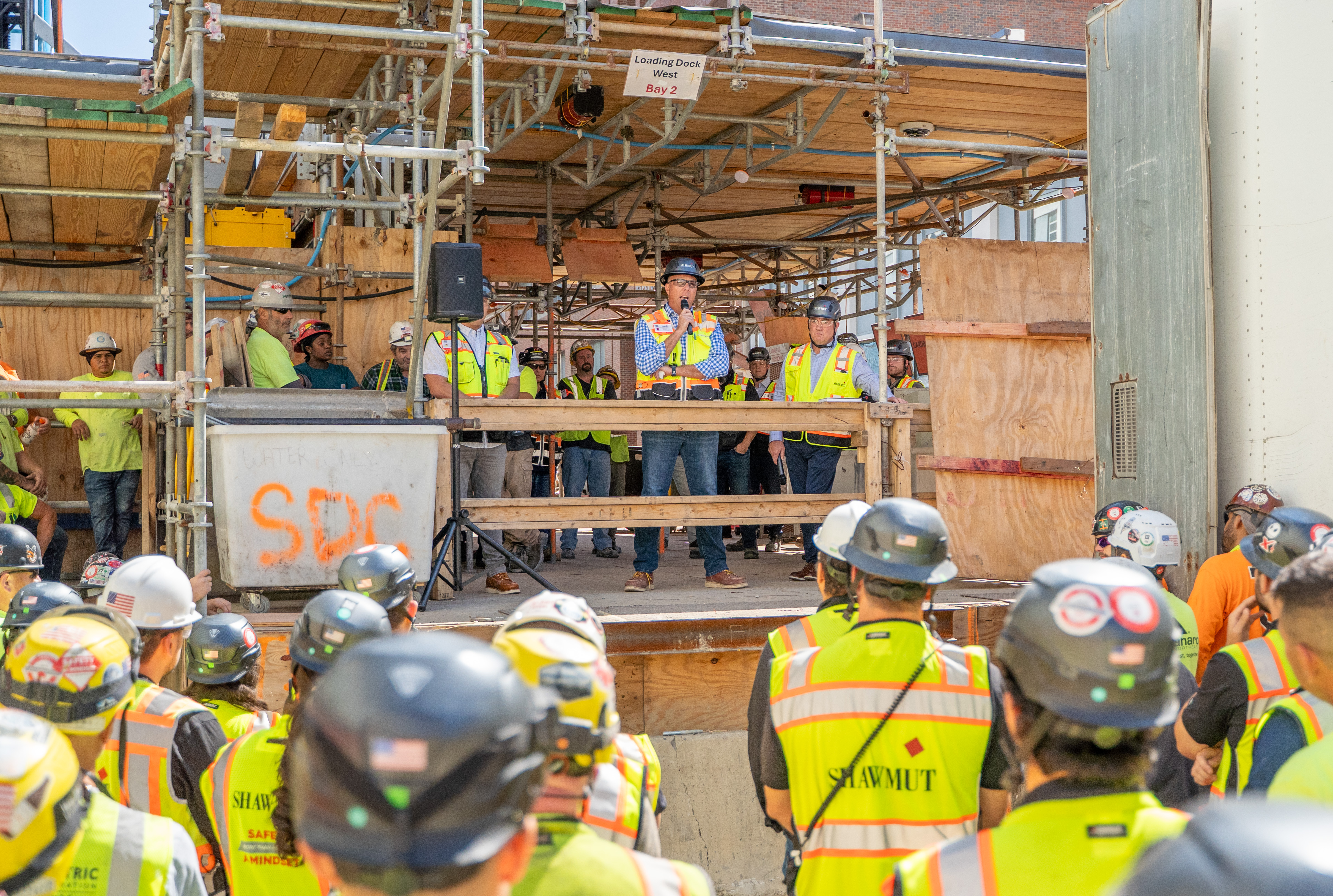 Shawmut Design and Construction marks Suicide Prevention Week with Toolbox Talks on jobsites nationwide